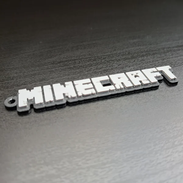 Llavero Minecraft Personalizado Con Tu Nombre - Imagen 3