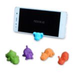 Llaveros Porta Celular Animalitos Regalo Pack X5 Unidades