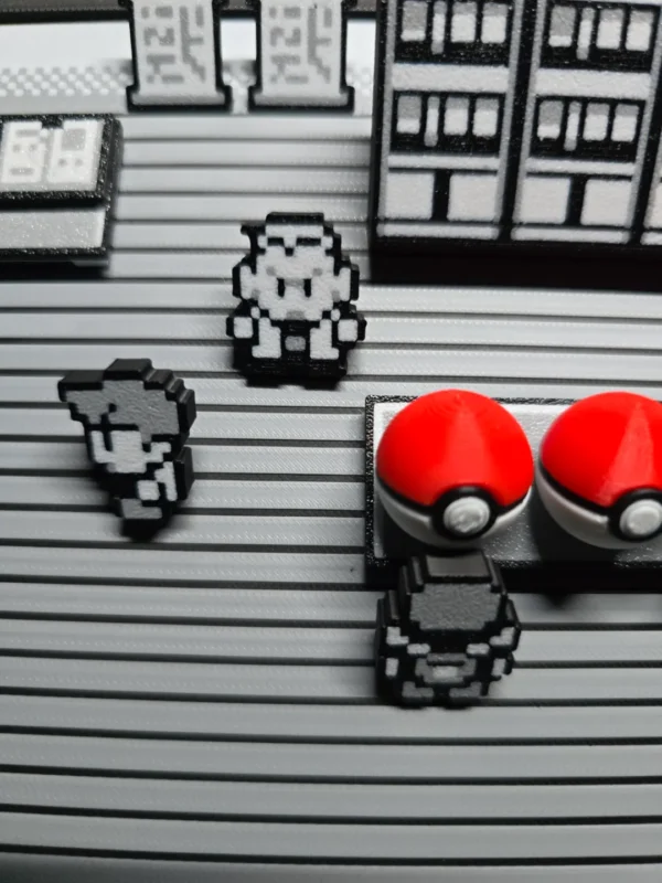 Diorama Pokemon Retro - Laboratorio del Profesor Oak - Imagen 6