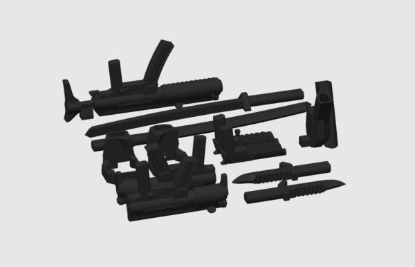 Accesorios Dummy 13 - Pack de Armas - Imagen 4