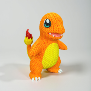 Charmander Estilo Crochet Pokemon