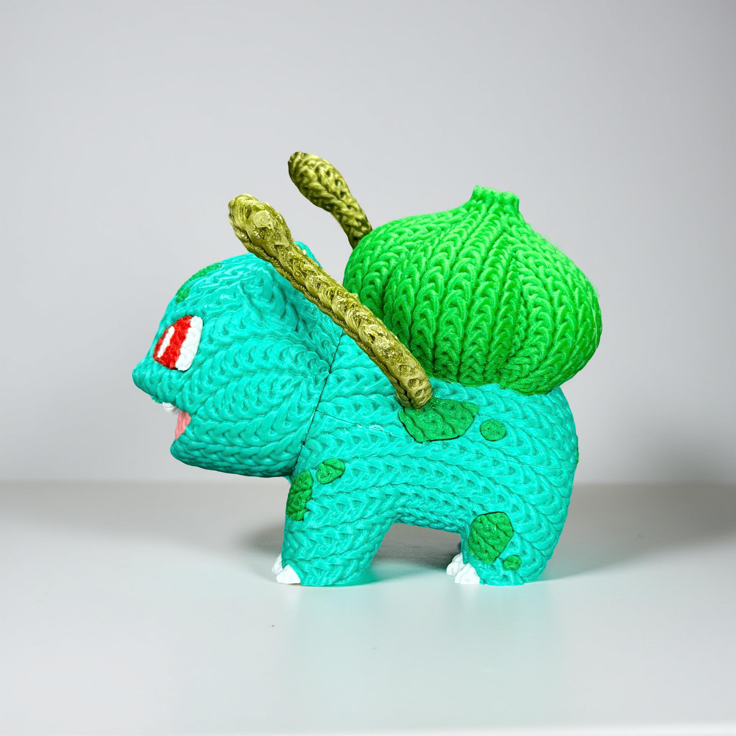 Bulbasaur Estilo Crochet Pokemon - Imagen 4