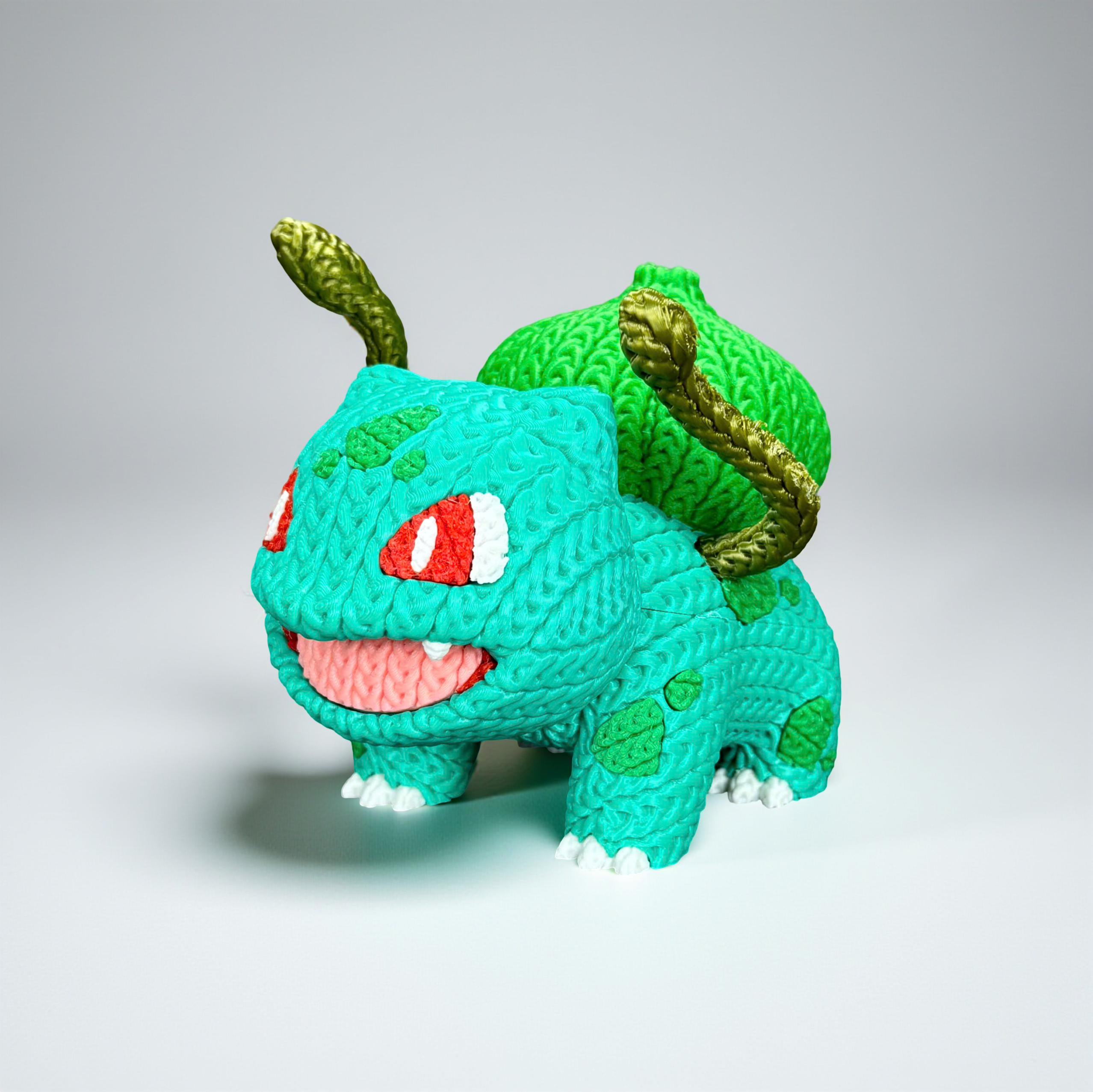 Bulbasaur Estilo Crochet Pokemon - Imagen 5